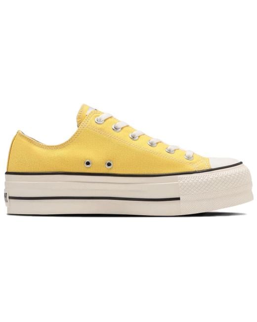 Converse Yellow All Star Lifted Ox 'Egg' for men