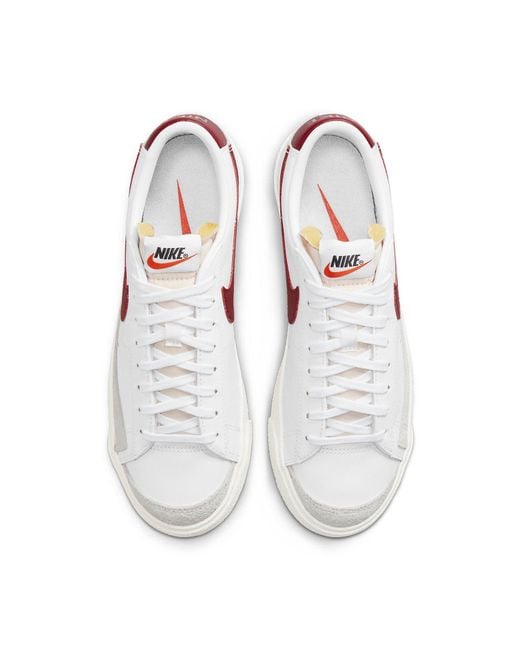 Nike White (Wmns) Blazer Low '77 Team'