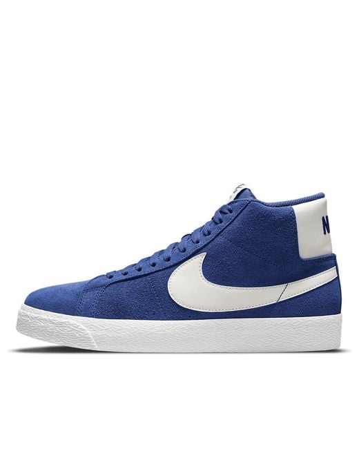 Nike Blue Zoom Blazer Mid Sb 'Deep Royal' for men