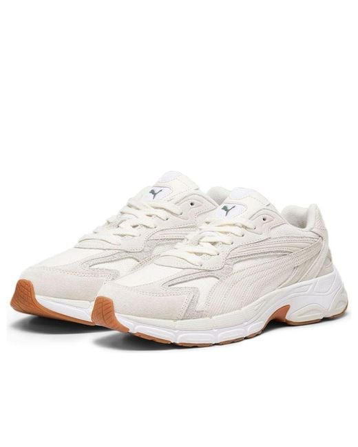 PUMA White Teveris Nitro 'Corduroy Frosted Ivory' for men