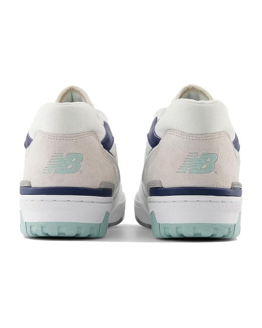 New Balance White 550 Winter Fog' for men