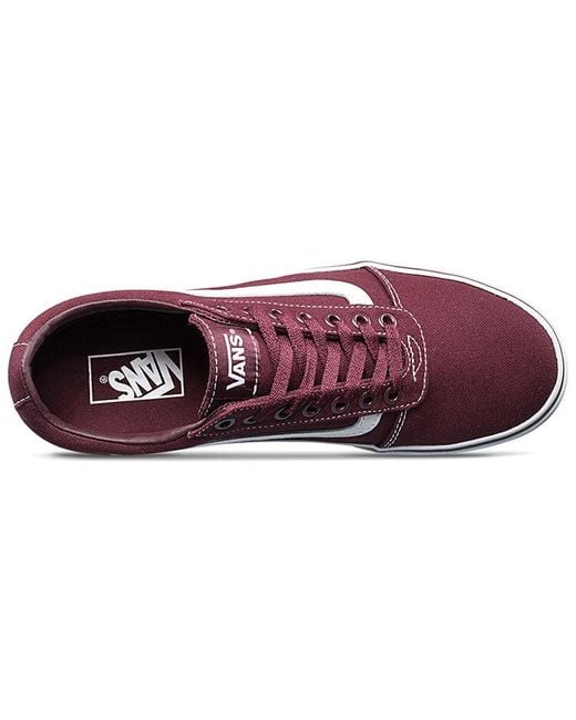 Vans Red Ward 'Port Royale' for men