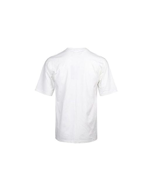 Adidas White Originals Chest Logo Short Sleeve for men