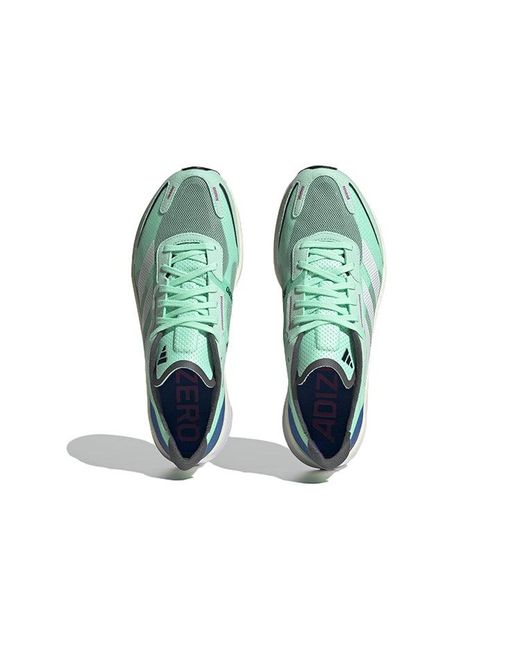 Adidas Blue Adizero Boston 11 'Pulse Mint' for men