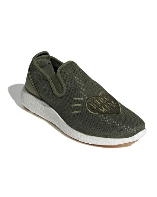 Adidas Green Human Made X Pure Slip-On 'Wild Pine' for men
