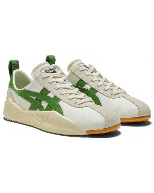 Onitsuka Tiger Green Acromount Shoes 'Cream Spinach' for men