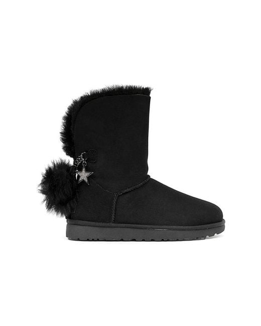 Ugg Black (Wmns) Classic Bling Charm Boot