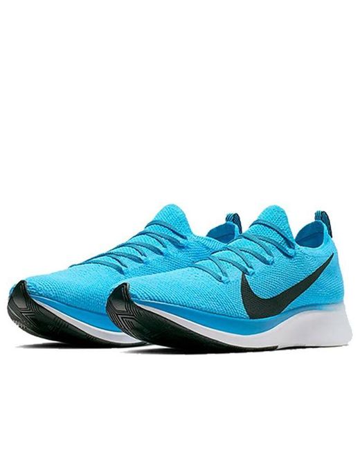 Nike Blue Zoom Fly Flyknit Orbit' for men