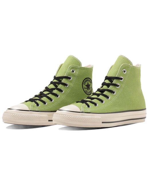 Converse Green All Star Us Hemp Hi for men