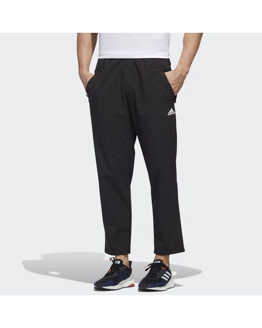 Adidas Black Tatting Training Casual Running Fitness Long Pants for men