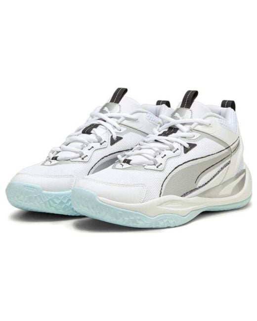 PUMA White Playmaker Mint' for men