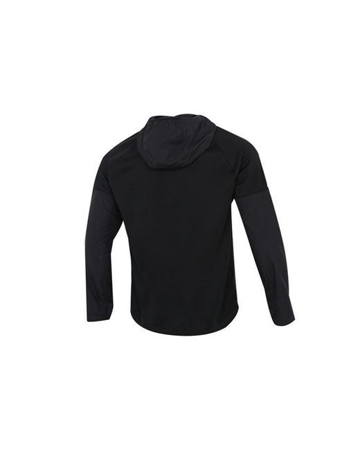 Nike Blue M Nk Tf Turf Rpl Miler Jacket Hooded Cardigan Zipper Windproof Splicing for men