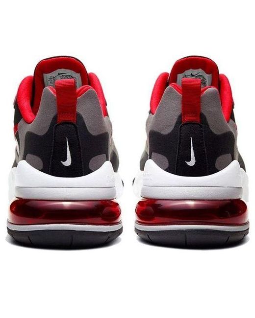 Nike Red Air Max 270 React 'University' for men