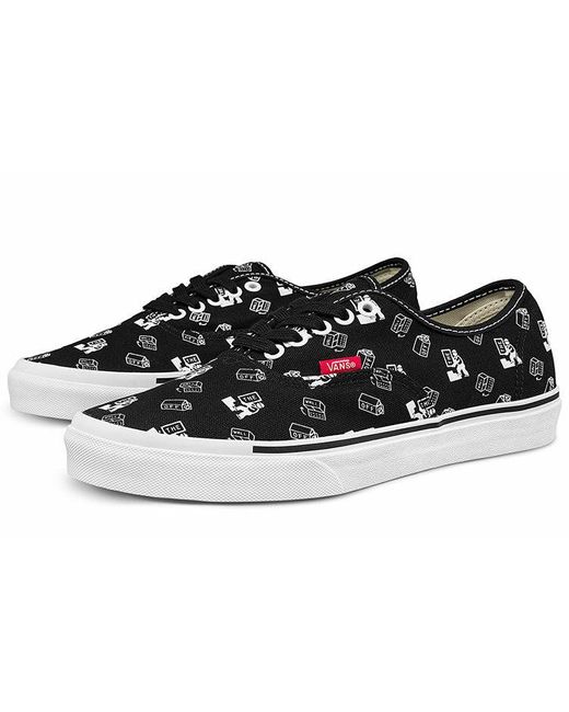 Vans Black Kazuki Kuraishi X Authentic 'Unsung Heroes' for men