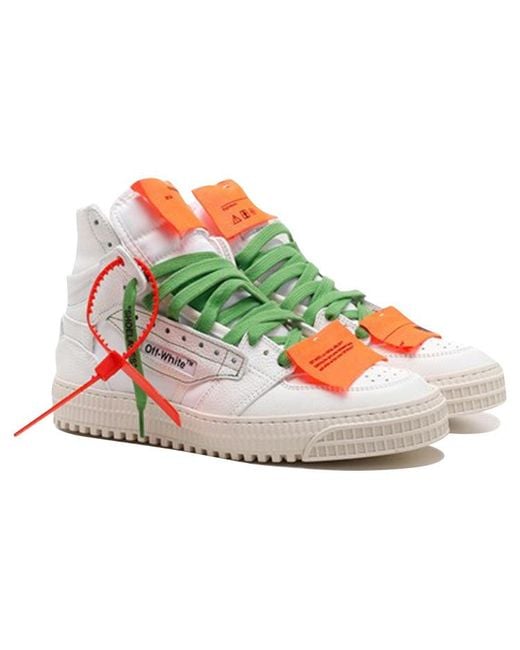 Off-White c/o Virgil Abloh White (Wmns) C/O Virgil Abloh Retro High Top Casual Skate Shoes
