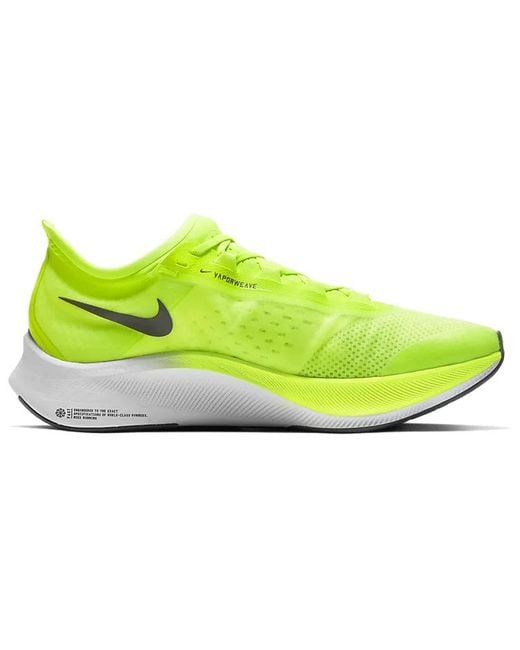 Nike Yellow Zoom Fly 3 'Volt' for men
