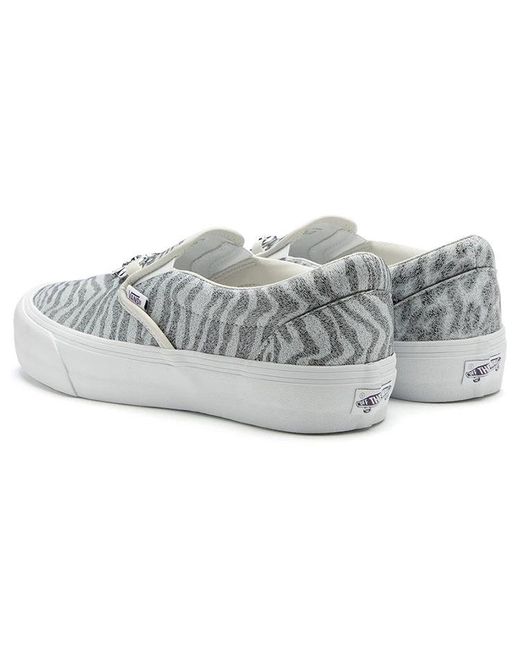 Vans White Needles X Vault Classic Slip-On V 'Animal Print for men