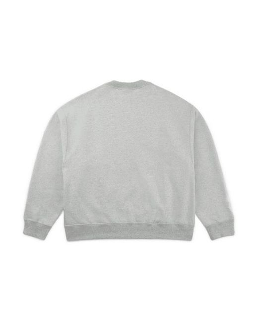 Nike X Stussy Fleece Crew 'Dark Heather' in Grey for Men | Lyst UK