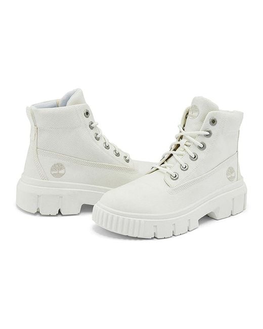 Timberland White (Wmns) Greyfield Canvas Boot