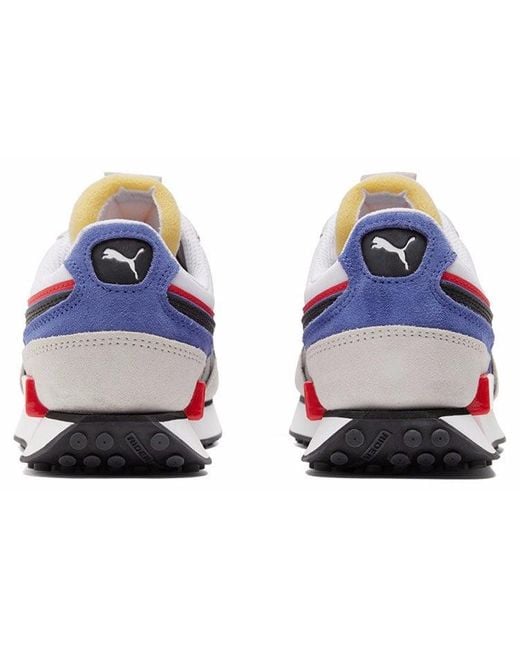 PUMA White Future Rider 'Double for men