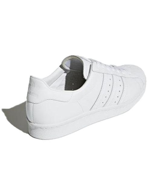 Adidas White Superstar 80S 'Triple' for men