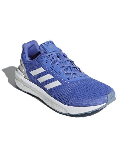 Adidas Blue (Wmns) Solar Drive St Lightweight Breathable Low Tops