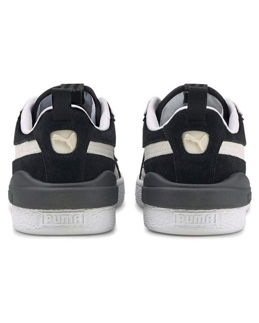 PUMA Black Suede Bloc Ebony' for men