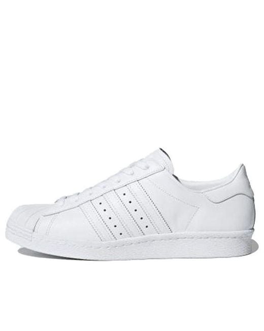 Adidas White Superstar 80S 'Triple' for men