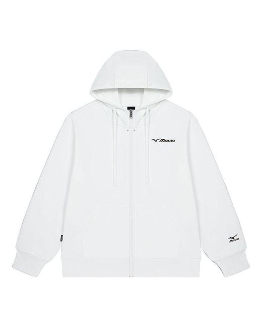 Mizuno White Logo Solid Jacket for men