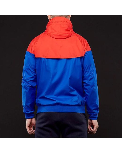 Nike Blue X Paris Saint-Germain Windrunner Hooded Jacket for men