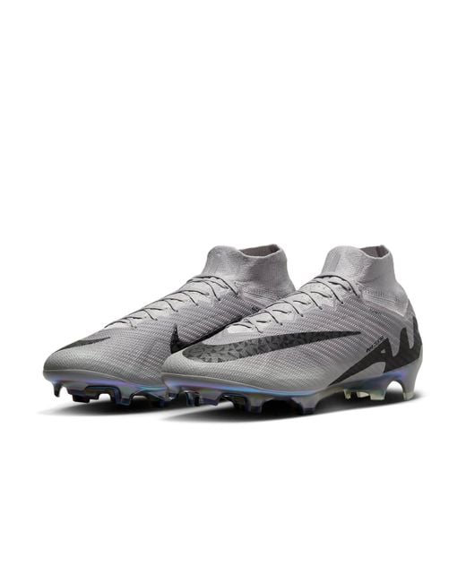 Nike Gray Mercurial Superfly 9 Elite As 'Atmosphere' for men