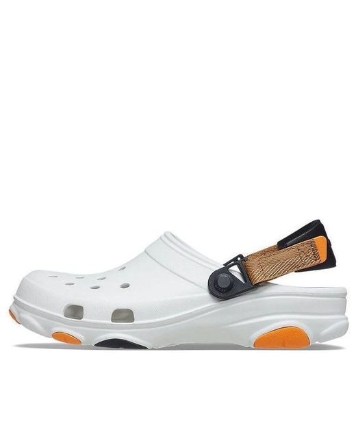 CROCSTM White Classic Clog Beach Sandals for men