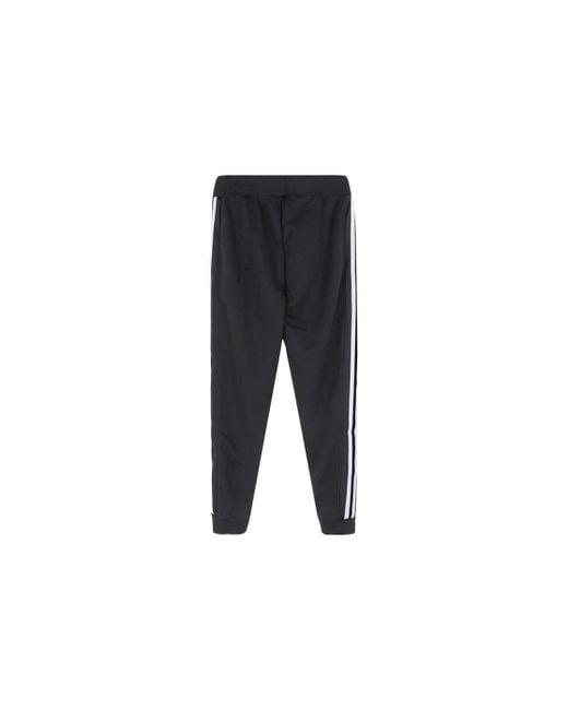 Adidas Black Neo M Cs Msh Pnl Tp Side Stripe Bundle Feet Sports Pants for men