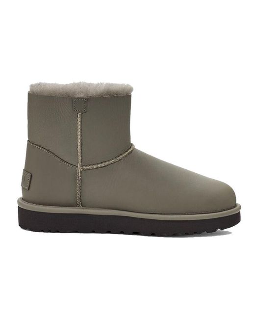 UGG Mini Bailey Logo Strap 'army Green' in Brown Lyst
