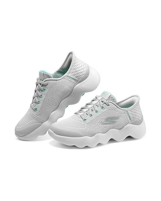 Skechers White (Wmns) Go Walk Massage Fit Aqua'