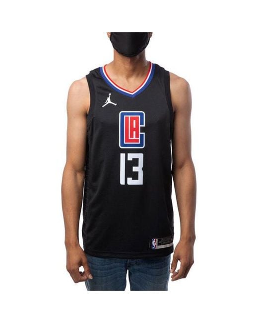 Nike Green Nba Sw Fan Edition Los Angeles Clippers Jersey 2020-21 Season George No. 13 for men