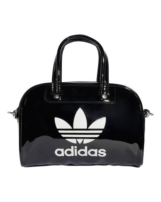 Adidas Black Adicolor Mini Bowling Bag for men