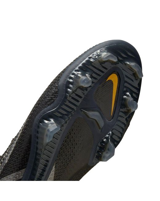 Nike Black Phantom Gt2 Elite Fg Metallic' for men