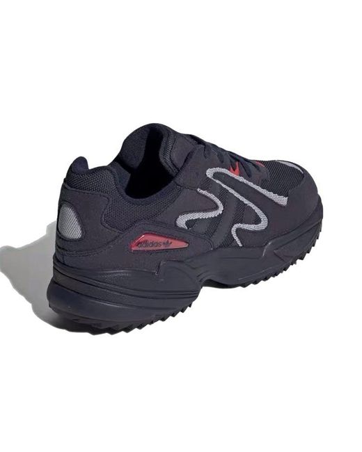 Adidas Blue Yung-96 Chasm Trail 'Legend Ink' for men
