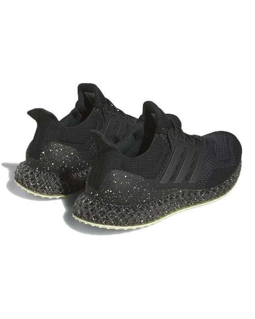 Adidas Black Ultra 4D Running Shoes 'Core' for men