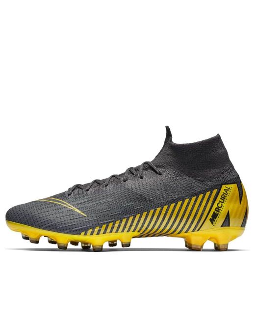 Nike Yellow Mercurial Superfly 6 Elite Ag Pro for men