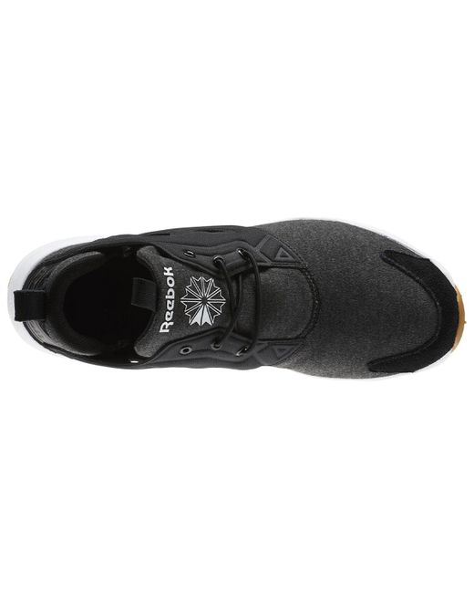 Reebok Black Furylite Heather Sneakers