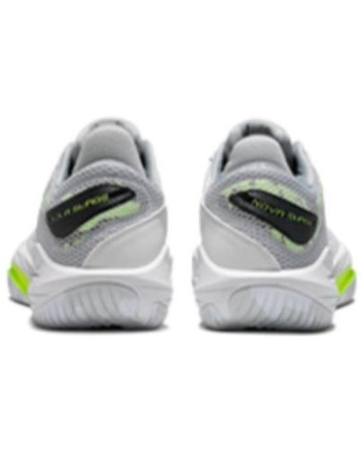 Asics White Nova Surge Low Neon' for men