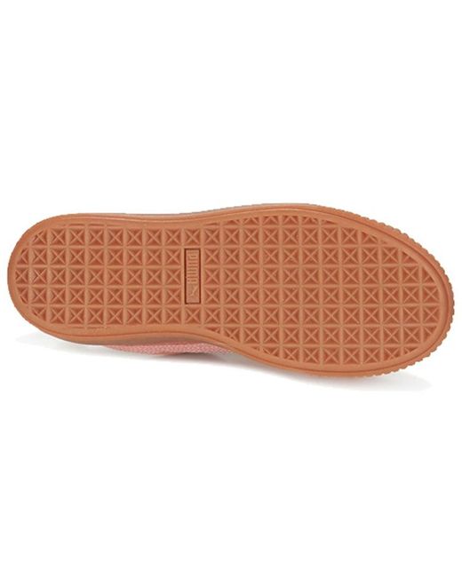 PUMA Pink (Wmns) Suede Platform