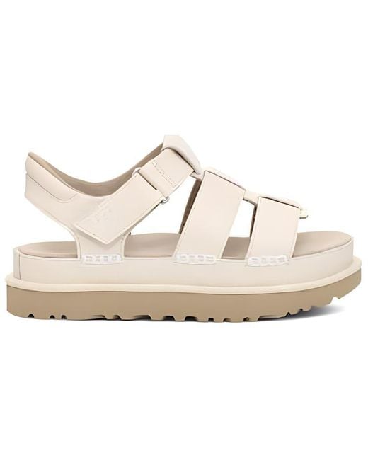 Ugg Natural (Wmns) Goldenstar Strap Platform Sandal 'Jasmine'