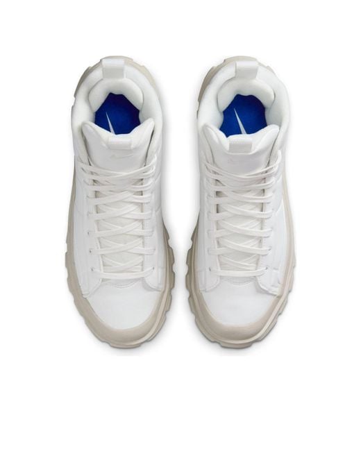 Nike Gray Blazer Roam Mid Winterized Shoes