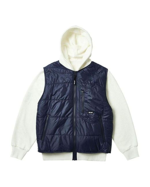 Palace Reversible Vest Hoodie 'Soft' in Blue for Men | Lyst UK