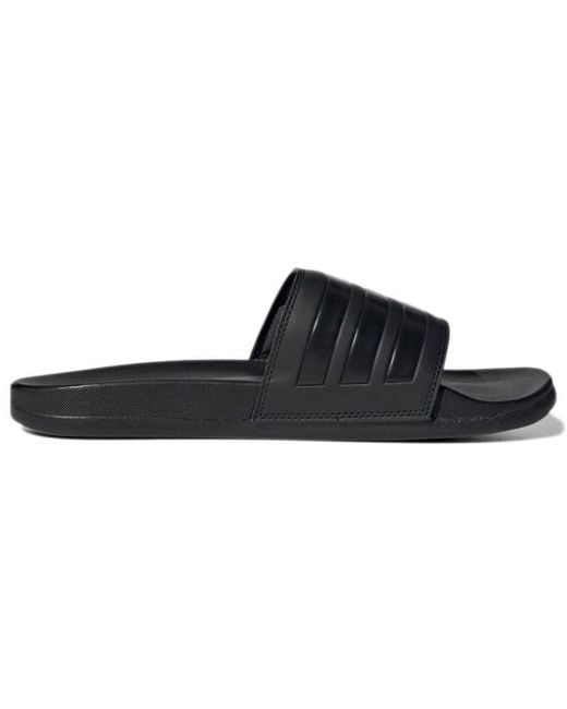Adidas Blue Adilette Comfort Slide 'Triple'