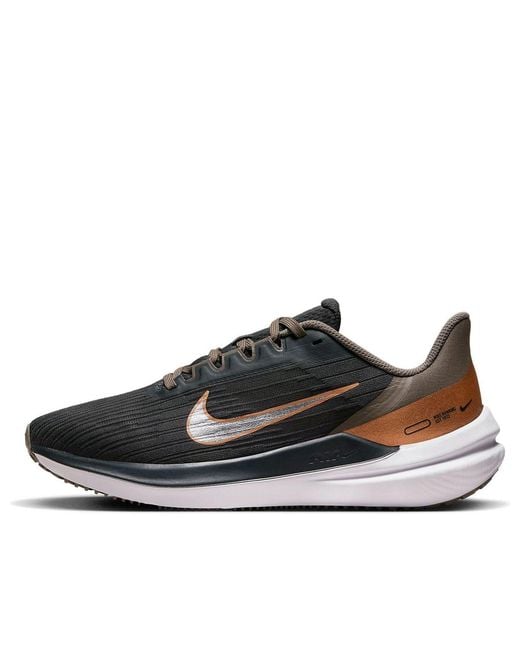 Nike Black (Wmns) Air Zoom Winflo 9 Metallic Copper'