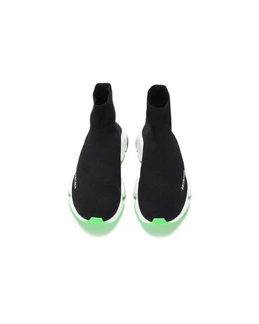 Balenciaga Black Speed Sock-Like Design Sneakers for men